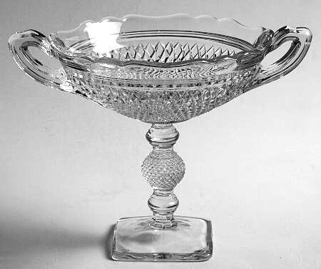 Mt. Vernon Clear 6" Footed Comport