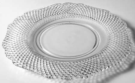 Mt. Vernon Clear Dinner Plate