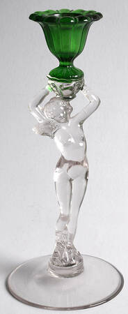 Nude Stems-All Colors & Variations 8" Single Light Candlestick