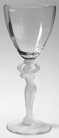 Nude Stems-All Colors & Variations Frosted Clear Goblet