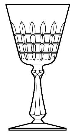 Plymouth Water Goblet