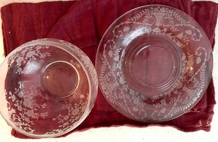 Portia Clear (Stem 3121) Mayonnaise Bowl, Bowl Only
