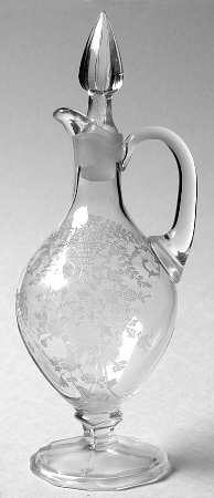 Portia Clear (Stem 3121) 3400/79 6 Oz Oil with Stopper