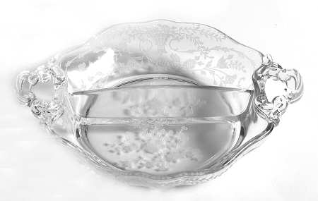 Portia Clear (Stem 3121) 3400/90 Shape 2 Part Handled Relish