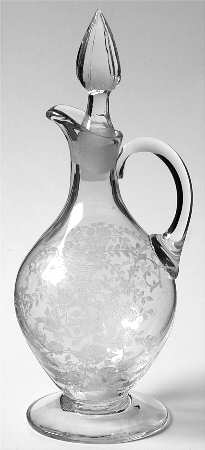 Portia Clear (Stem 3121) 3400/161 6 Oz Oil with Stopper