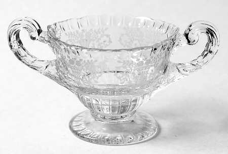 Portia Clear (Stem 3121) Individual Open Sugar (Shape 3500)