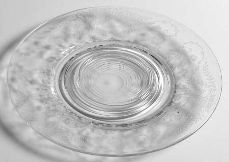 Portia Clear (Stem 3121) Twin Underplate for Salad Dressing Set