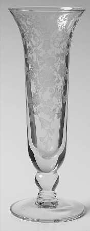 Portia Clear (Stem 3121) 6" Footed Flower Vase