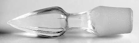 Portia Clear (Stem 3121) 3400/79 6 Oz Oil, Stopper Only