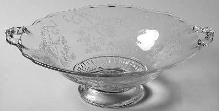 Portia Clear (Stem 3121) 8" Footed Low Comport