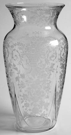 Portia Clear (Stem 3121) 3400 10" Flared Vase