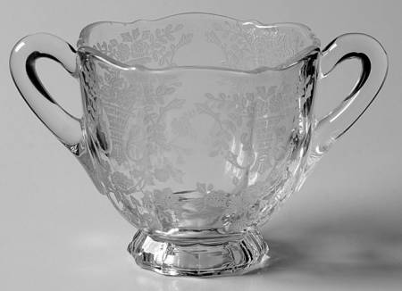 Portia Clear (Stem 3121) Mini Open Sugar