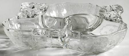 Portia Clear (Stem 3121) 3400/91 3 Part Candy/Relish