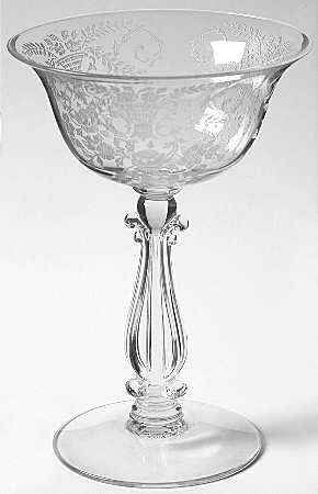 Portia Clear (Stem 3575) Champagne/Tall Sherbet