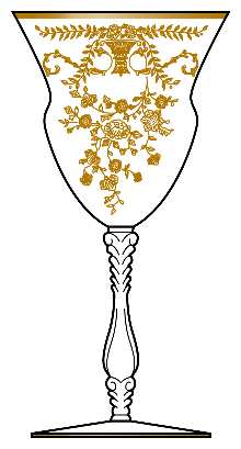 Portia (3126, Gold Etched)