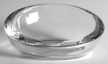 Pristine (Stem 1936) 4" Clear Round Ashtray