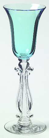 Regency Tahoe Blue Cordial Glass