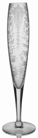 Rose Point Clear Large Bud Vase