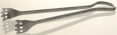 Rose Point Clear Tongs for Ice Bucket