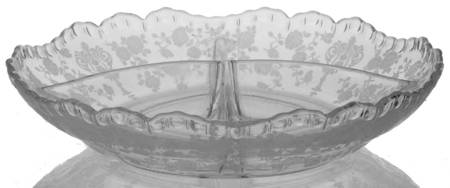 Rose Point Clear 7" Round 4 Part Relish