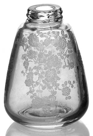 Rose Point Clear Shaker No Lid