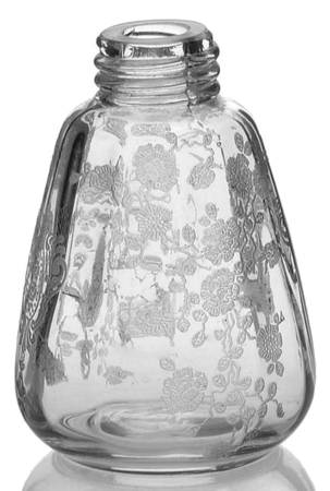 Rose Point Clear Shaker No Lid