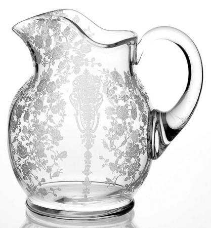 Rose Point Clear 20 Oz Ice Lip Jug