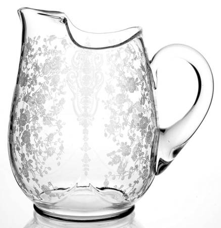 Rose Point Clear 3400 76 Oz Jug with Ice Lip