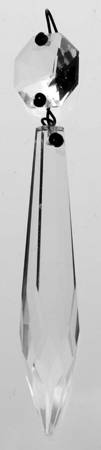 Rose Point Clear 2" Prism