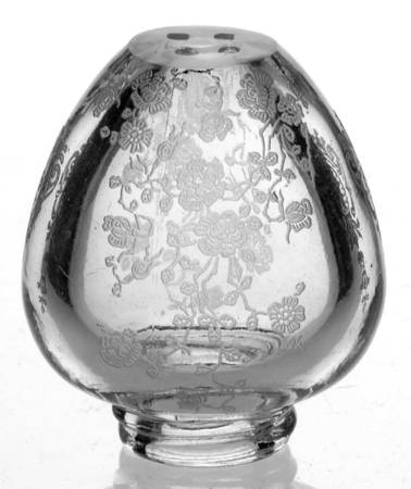Rose Point Clear Shaker No Glass Lid/Base