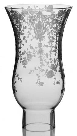 Rose Point Clear 6' Globe Hurricane (1617, 1613)