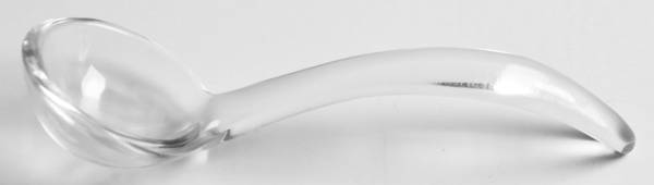 Rose Point Clear Mayonnaise Ladle