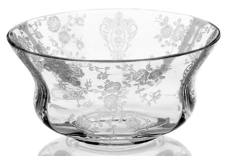 Rose Point Clear Finger Bowl