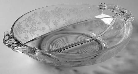 Rose Point Clear 7" Round 2 Part Relish