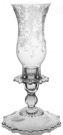 Rose Point Clear Martha Hurricane W/Globe