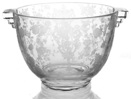 Rose Point Clear Ice Tub