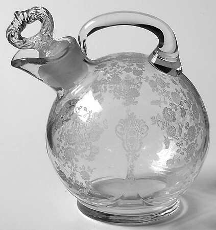 Rose Point Clear 3400/99 6 Oz Oil with Stopper