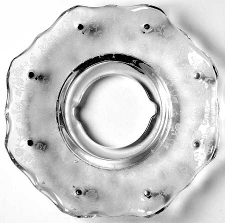 Rose Point Clear Bobeche