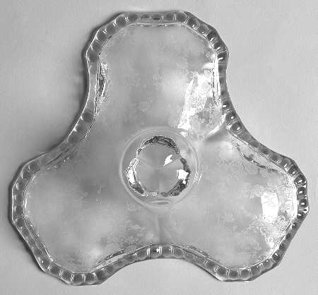 Rose Point Clear Lid for 3500/57 3 Part Candy/Relish
