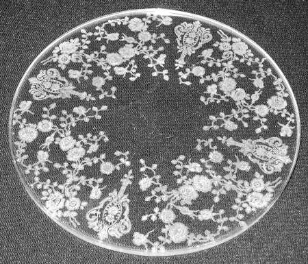 Rose Point Clear Trivet