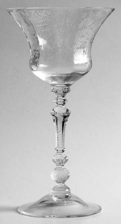 Rose Point Clear (Stem 3500) Liquor Cocktail by Cambridge