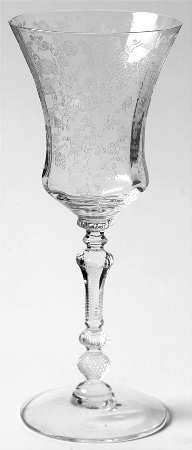 Rose Point Clear (Stem 3500) Claret Wine
