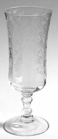 Rose Point Clear (Stem 3500) Parfait