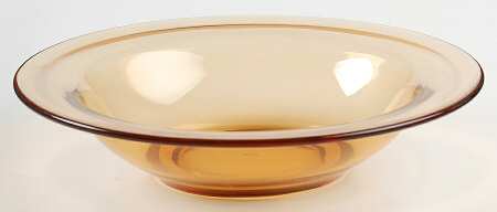 Round Amber Small Fruit Dessert Bowl by Cambridge