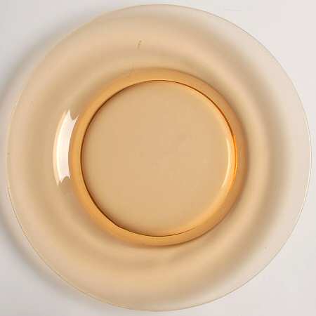 Round Amber Bread & Butter Plate by Cambridge