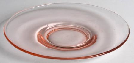 Round Pink Saucer Only