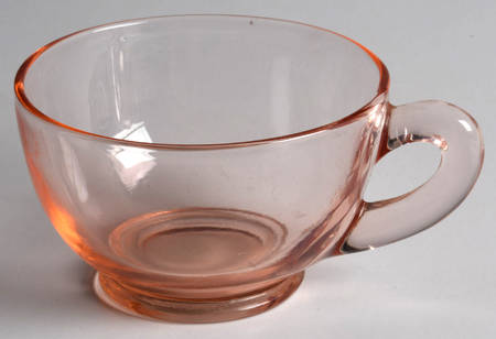 Round Pink Cup Only