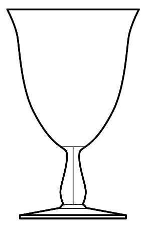 Simplicity Clear Water Goblet