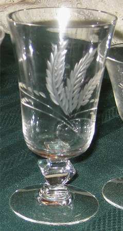Silver Wheat (Stem 1953, Cut) Juice Glass