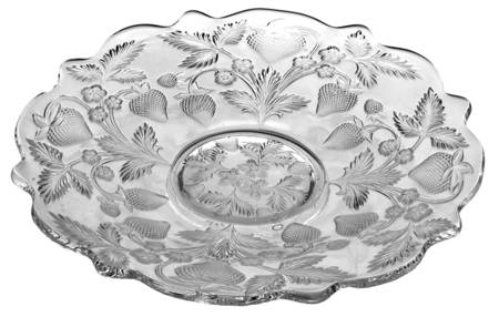 Strawberry 10" Sandwich Plate